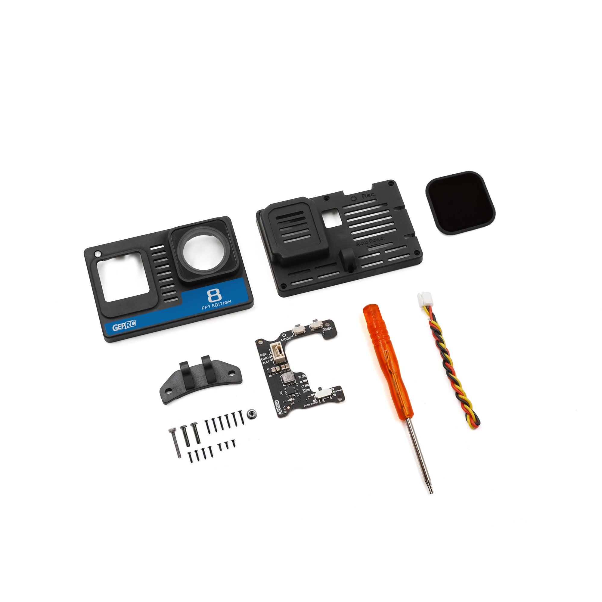 Walksnail Avatar Hd Goggles X - GEPRC Naked พร้อม BEC สำหรับ GoPro