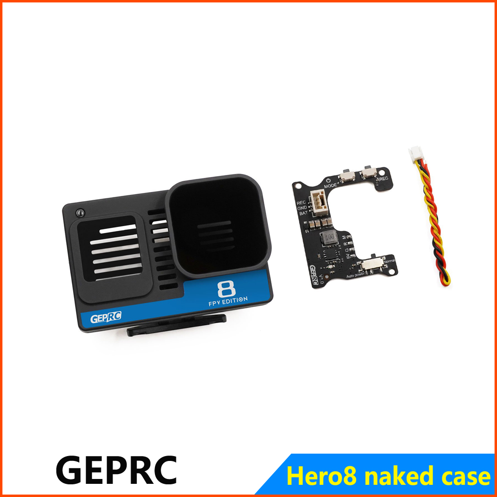 Walksnail Avatar Hd Goggles X - GEPRC เคสเปลือยพร้อมบอร์ด BEC สําหรับ GoPro Hero