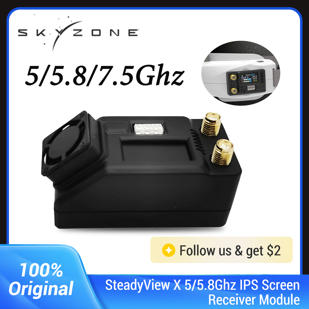 Skyzone Steadyview X Receiver Module - Skyzone SteadyView X 5 Ghz 5.8