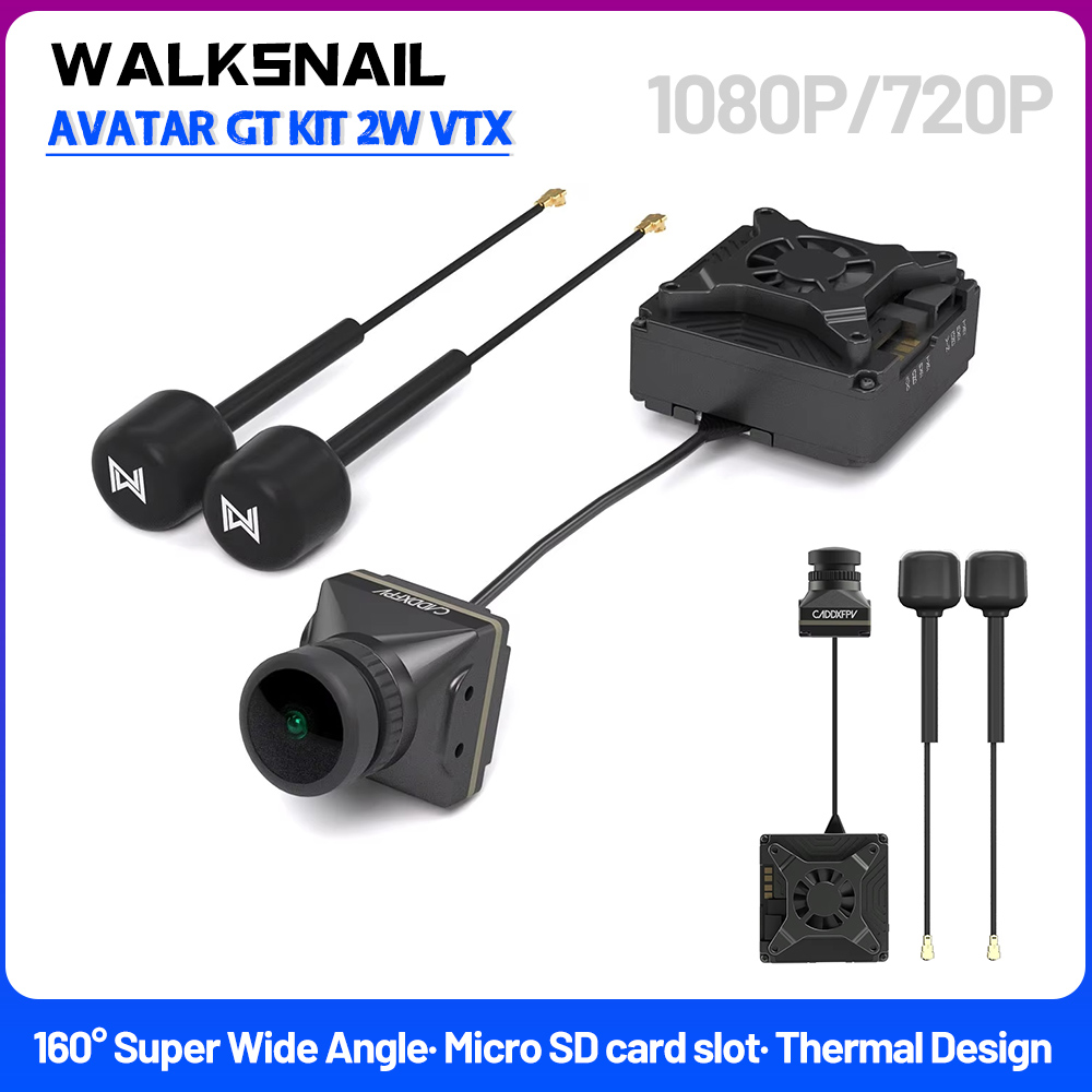 Walkle avatar GT Kit 2W vtx 5. - Walksnail Avatar Gt Kit 2W Vtx บทวิจารณ์และราคา